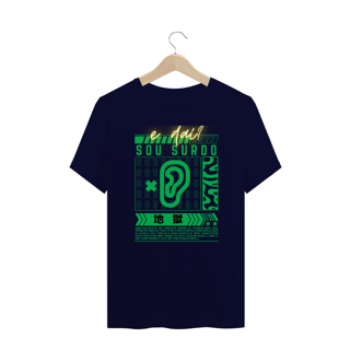 Nome do produto Camiseta Plus Size Black Neon