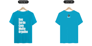 Nome do produto Camiseta Sou surdo com muito orgulho