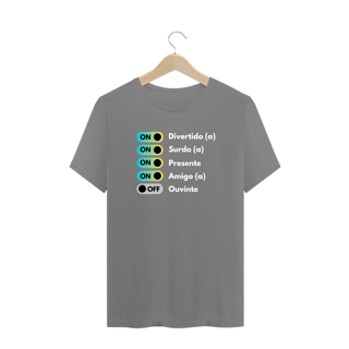 Nome do produto Camiseta Plus Size Divertido