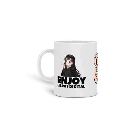 Caneca Enjoy Aparelho Auditivo