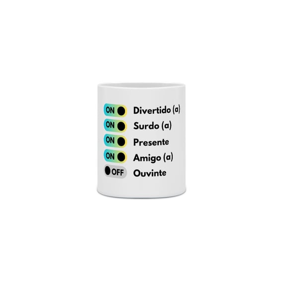 Caneca Divertido