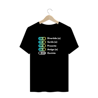 Camiseta Plus Size Divertido