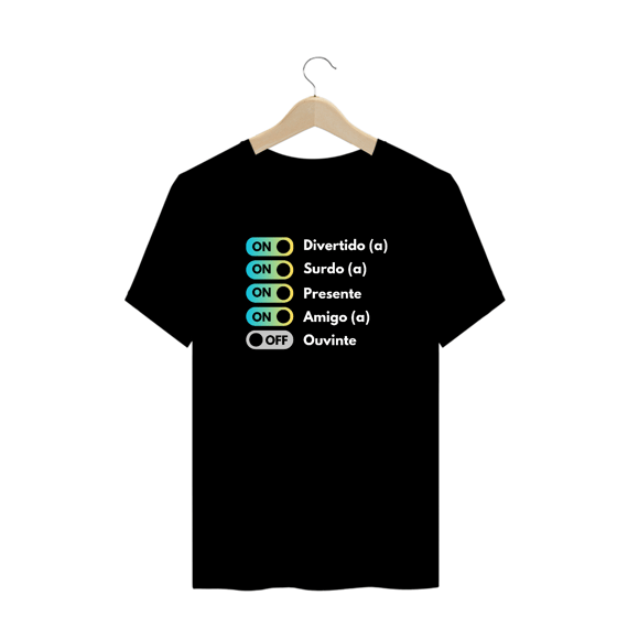 Camiseta Plus Size Divertido