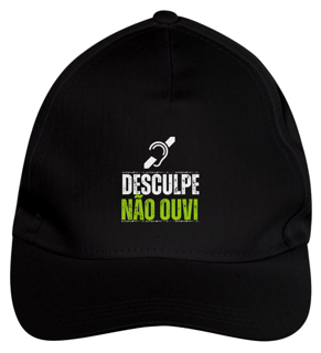 Boné Desculpe não ouvi