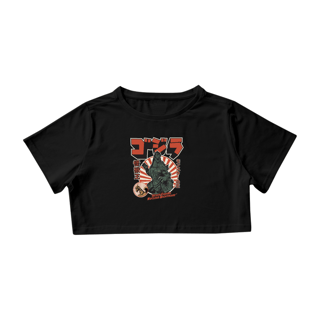 Nome do produto Cropped Printfull King of Kaiju