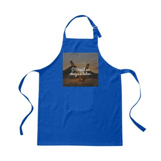 Nome do produto Avental para churrasco - O brasil me obriga a beber