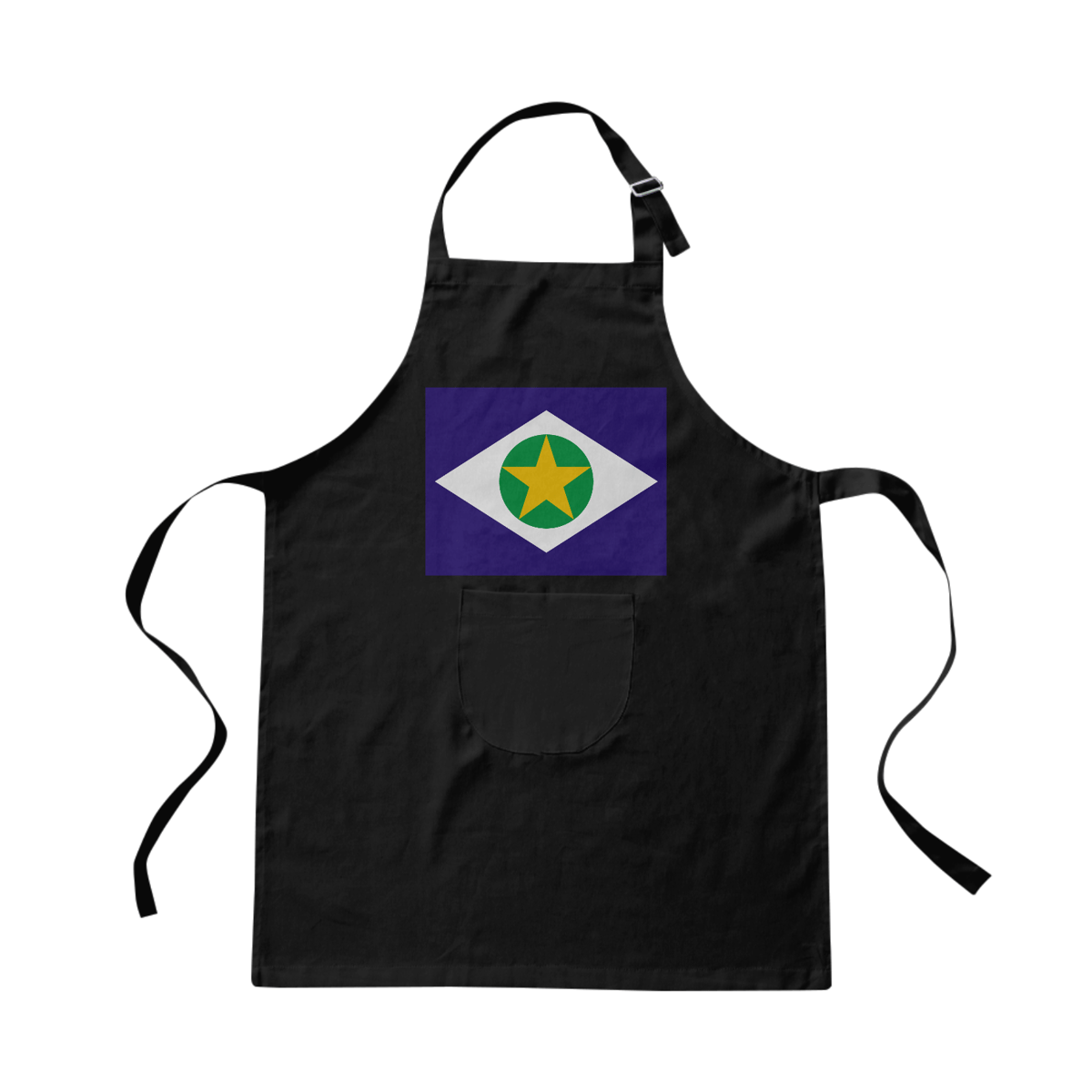 Nome do produto: Avental - Bandeira de Mato Grosso