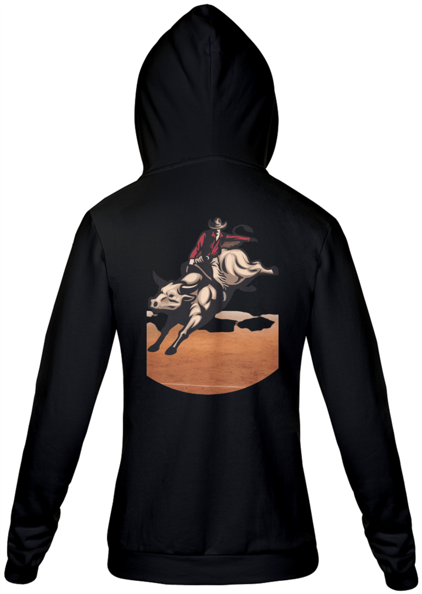 Nome do produto: Casaco com gorro - Peão de rodeio 