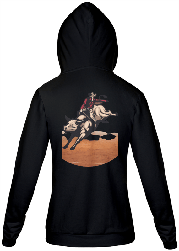 Casaco com gorro - Peão de rodeio 