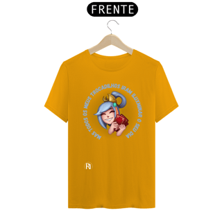 Nome do produto Camiseta Lux - Mas todos os meus trocadilhos iram iluminar o seu dia