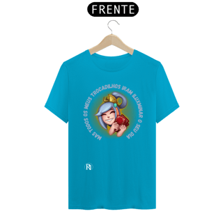 Nome do produto Camiseta Lux - Mas todos os meus trocadilhos iram iluminar o seu dia