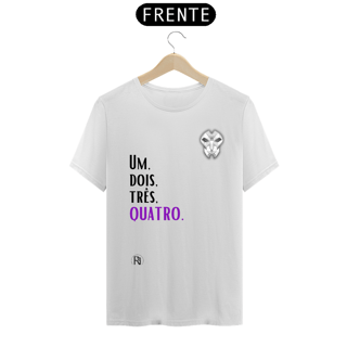 Nome do produto Camiseta Jhin Branca - Um, Dois, Três, Quatro.