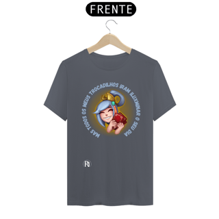 Nome do produto Camiseta Lux - Mas todos os meus trocadilhos iram iluminar o seu dia