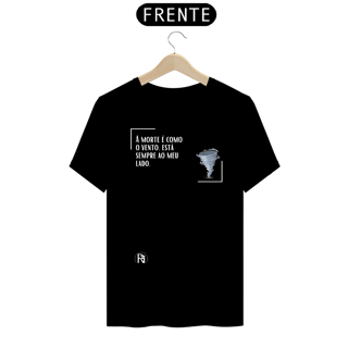 Nome do produto Camiseta Yasuo - A morte é como o vento, está sempre ao meu lado