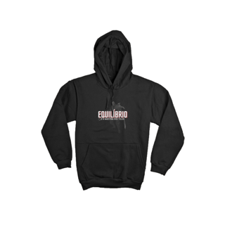 Nome do produto Moletom Zed Preto - Equilíbrio é a maestria dos tolos