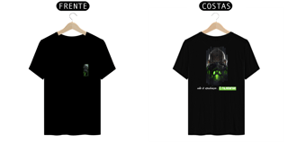Nome do produto Camiseta Urgot Não é Violência... É Filosofia - Preta