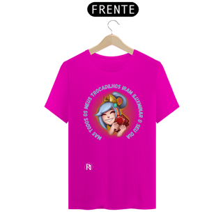 Nome do produto Camiseta Lux - Mas todos os meus trocadilhos iram iluminar o seu dia