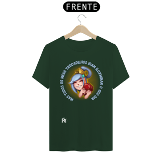 Nome do produto Camiseta Lux - Mas todos os meus trocadilhos iram iluminar o seu dia