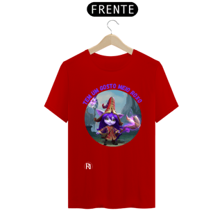 Nome do produto Camiseta Lulu - Tem um gosto meio roxo