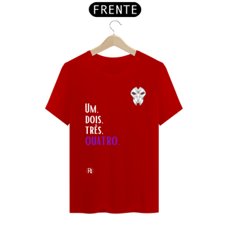 Nome do produto Camiseta Jhin - Um, Dois, Três, Quatro.