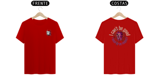 Nome do produto Camiseta Jhin - I can't be good, I need to be perfect
