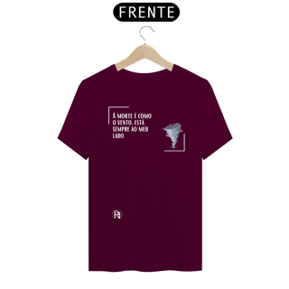 Nome do produto Camiseta Yasuo - A morte é como o vento, está sempre ao meu lado