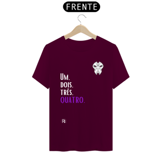 Nome do produto Camiseta Jhin - Um, Dois, Três, Quatro.