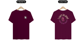 Nome do produto Camiseta Jhin - I can't be good, I need to be perfect