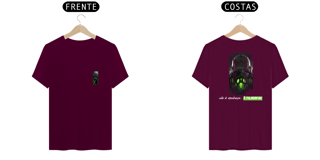 Nome do produto Camiseta Urgot Não é Violência... É Filosofia - Preta