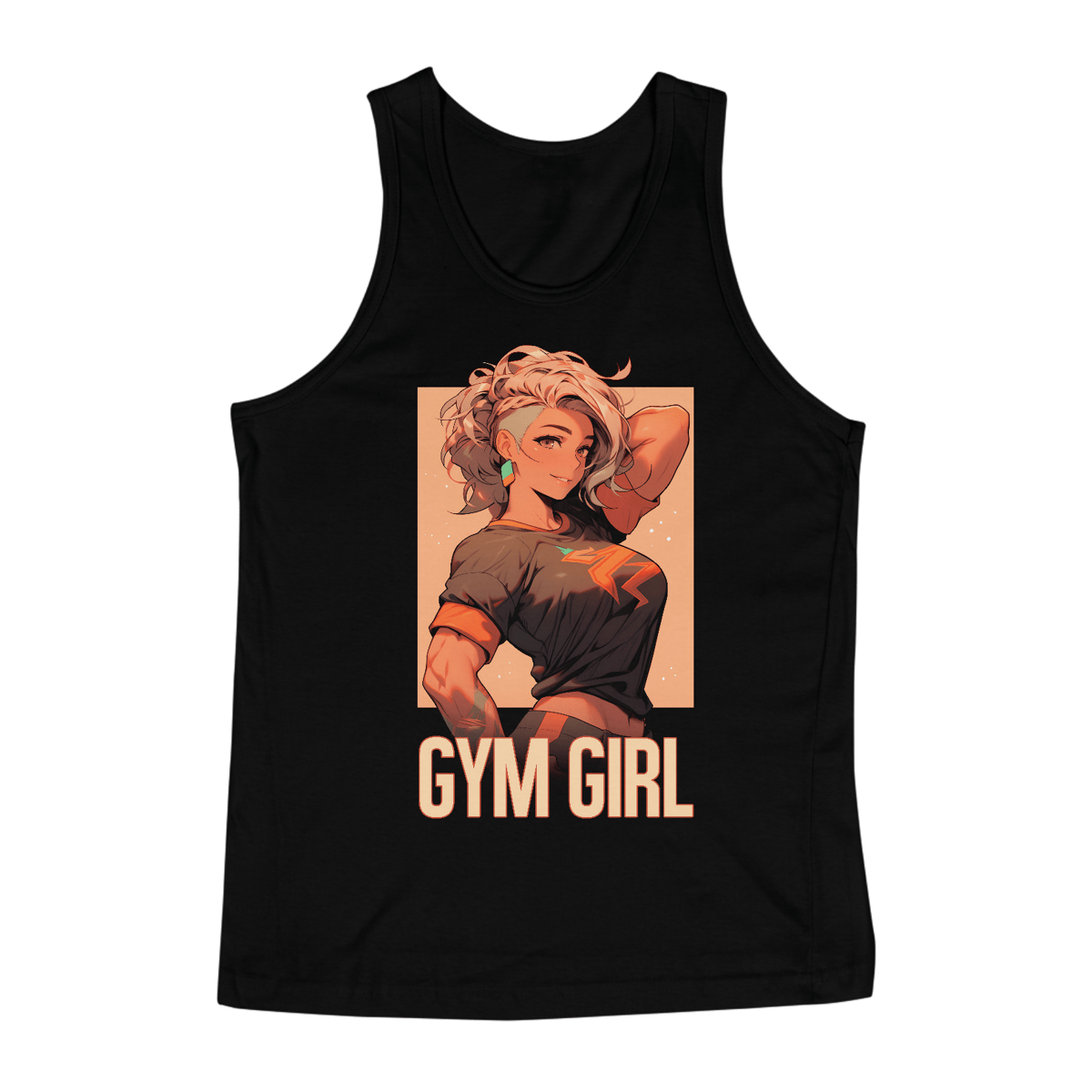 Nome do produto: Camiseta Regata - Gym Girl