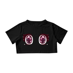 Cropped Olho Manga Feminino