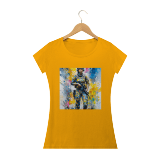 Nome do produto T-SHIRT WOMAN SPECIAL FORCE AQUARELA
