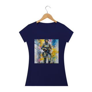 Nome do produto T-SHIRT WOMAN SPECIAL FORCE AQUARELA