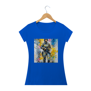 Nome do produto T-SHIRT WOMAN SPECIAL FORCE AQUARELA