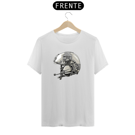 T-SHIRT CAPACETE TÁTICO