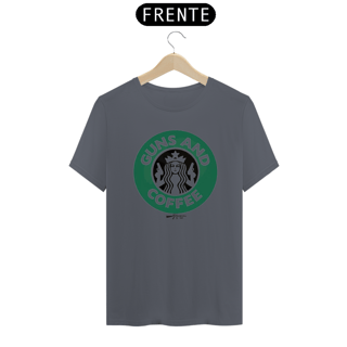 Nome do produto T-SHIRT GUNS AND COFFEE