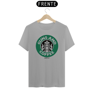 Nome do produto T-SHIRT GUNS AND COFFEE