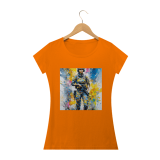 Nome do produto T-SHIRT WOMAN SPECIAL FORCE AQUARELA