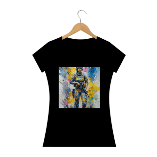 Nome do produto T-SHIRT WOMAN SPECIAL FORCE AQUARELA