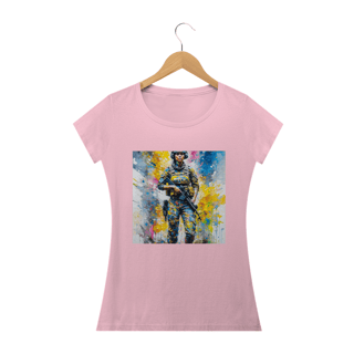 Nome do produto T-SHIRT WOMAN SPECIAL FORCE AQUARELA
