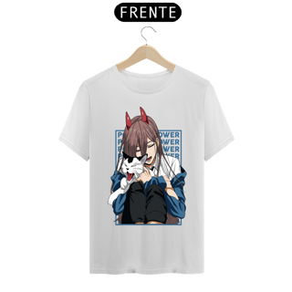 Nome do produto CAMISETA POWER & NYAKO BLUE - CHAINSAW MAN