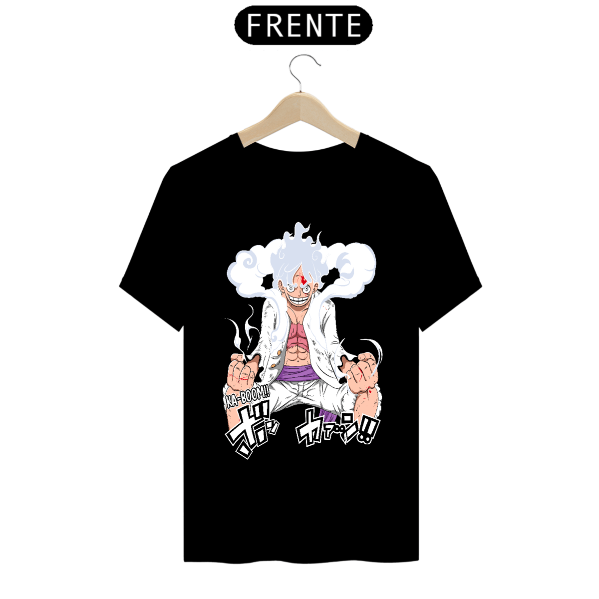 Nome do produto: CAMISETA GEAR 5 NIKA - ONE PIECE