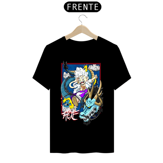 CAMISETA LUFFY VS KAIDO CARTOON - ONE PIECE