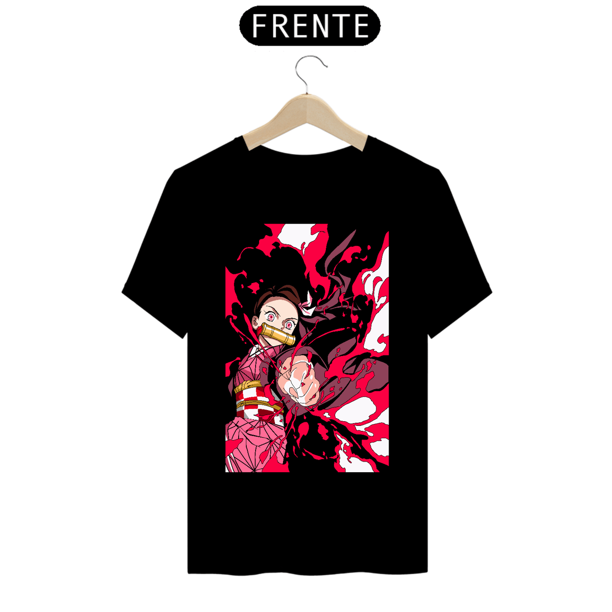 Nome do produto: CAMISETA KEKIJUTSU NEZUKO - DEMON SLAYER