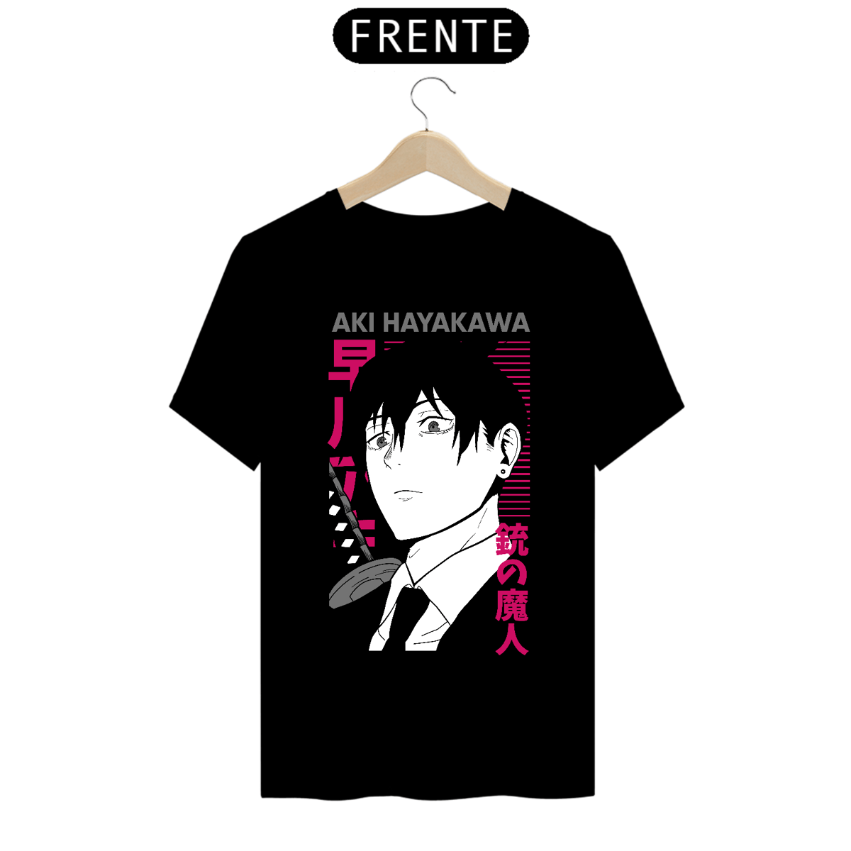 Nome do produto: CAMISETA HAYAKAWA AKI - CHAINSAW MAN