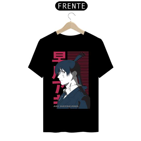 CAMISETA AKI HAYAKAWA - CHAINSAW MAN