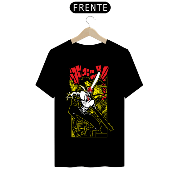 CAMISETA OUTLINE CHAINSAW - CHAINSAW MAN