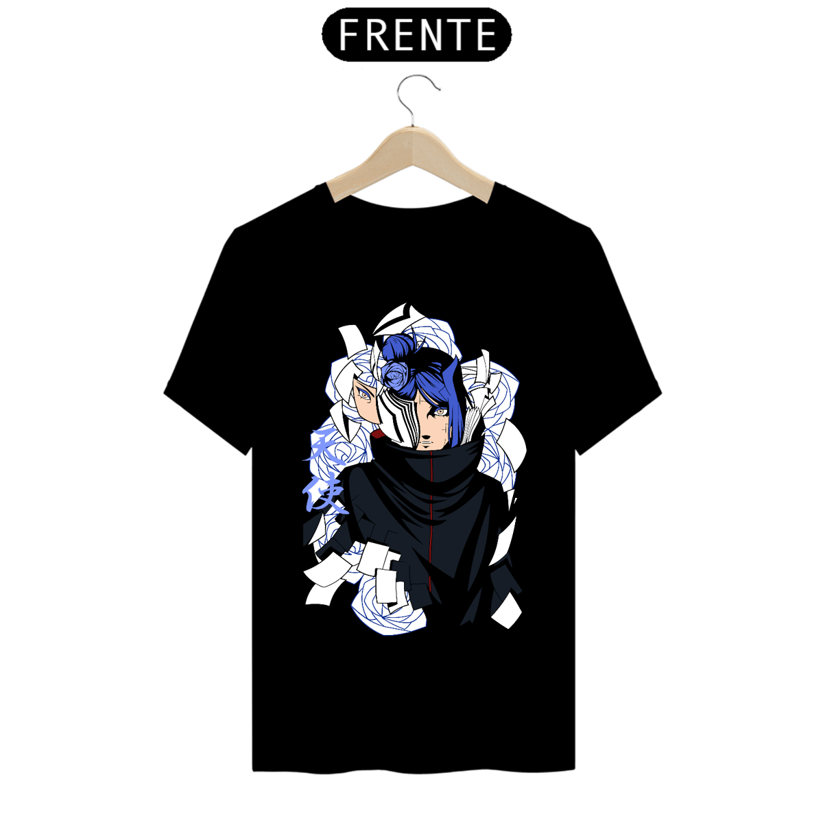Nome do produto: CAMISETA AKATSUKI KONAN - NARUTO