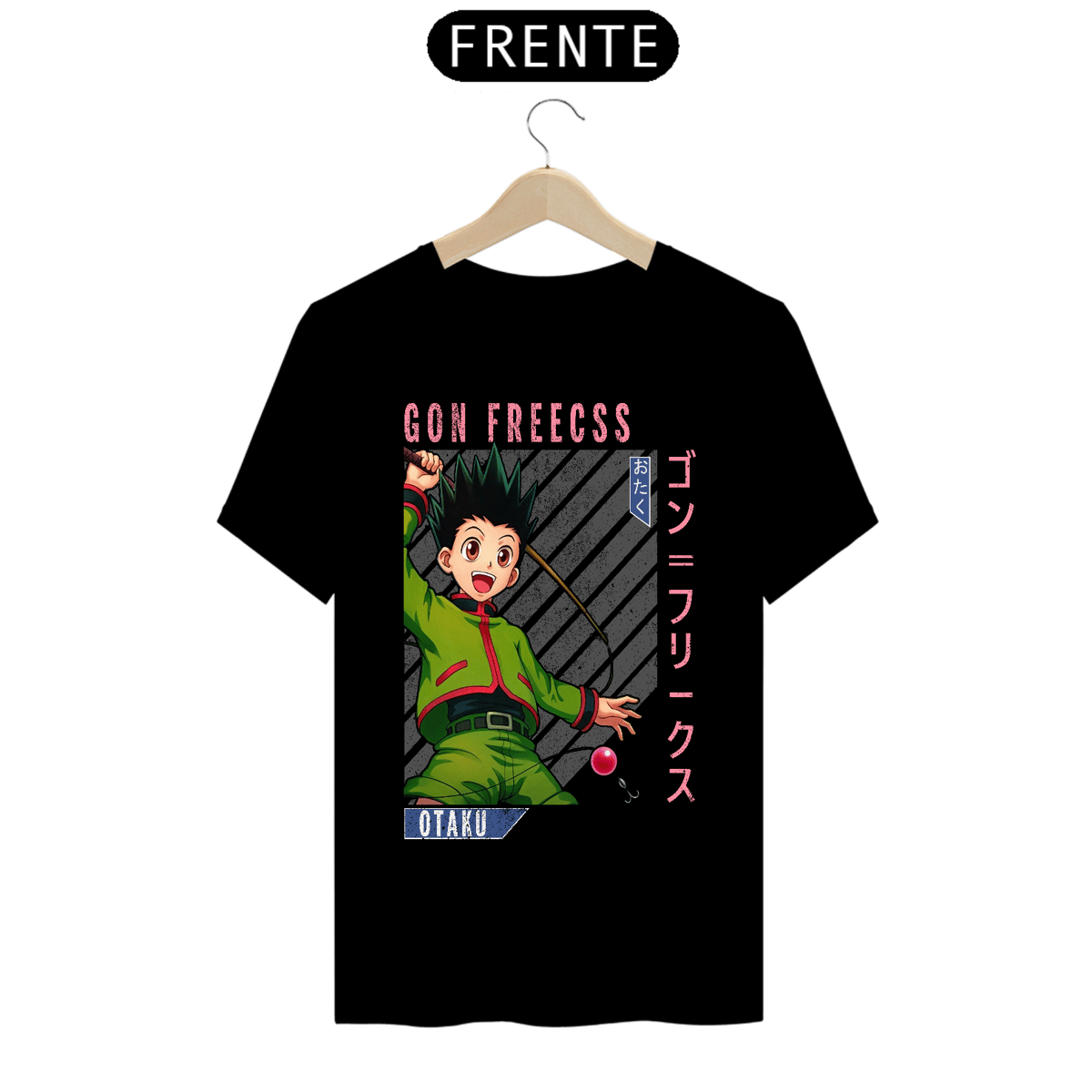 Nome do produto: CAMISETA GON FREECSS - HUNTER X HUNTER