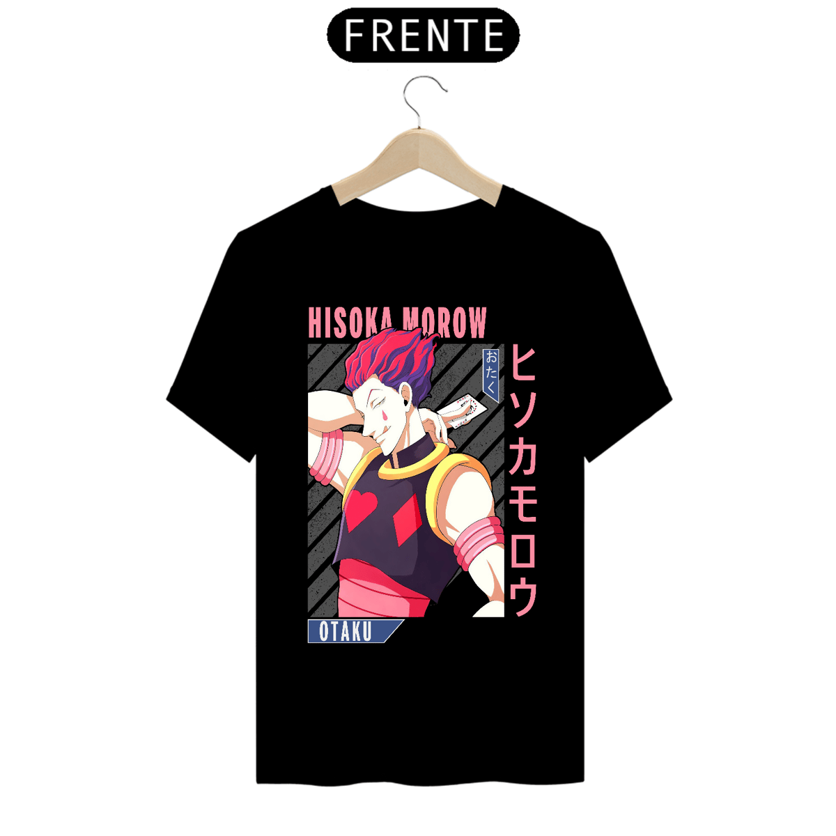 Nome do produto: CAMISETA HISOKA - HUNTER X HUNTER